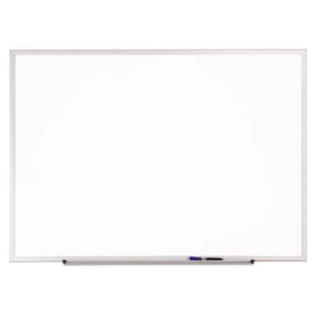 Easy-To-Organize Standard Dry-Erase Board  Melamine  24 x 18  White  Aluminum Frame EA619858